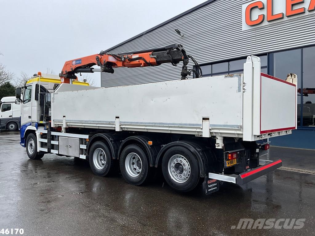 Volvo FH 420 8x4 HMF 22 Tonmeter laadkraan Grúas todo terreno