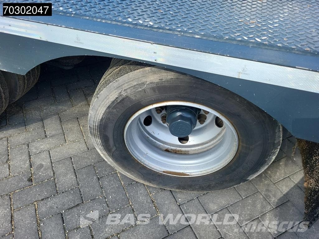 Lintrailers S3A 3 axles TUV 01/27 Extendable 650cm Lift + Stee نصف مقطورة مسطحة منخفضة
