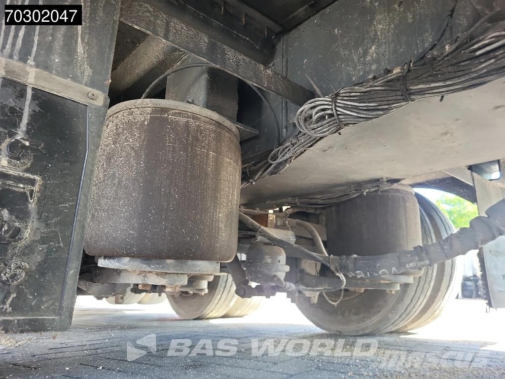 Lintrailers S3A 3 axles TUV 01/27 Extendable 650cm Lift + Stee نصف مقطورة مسطحة منخفضة