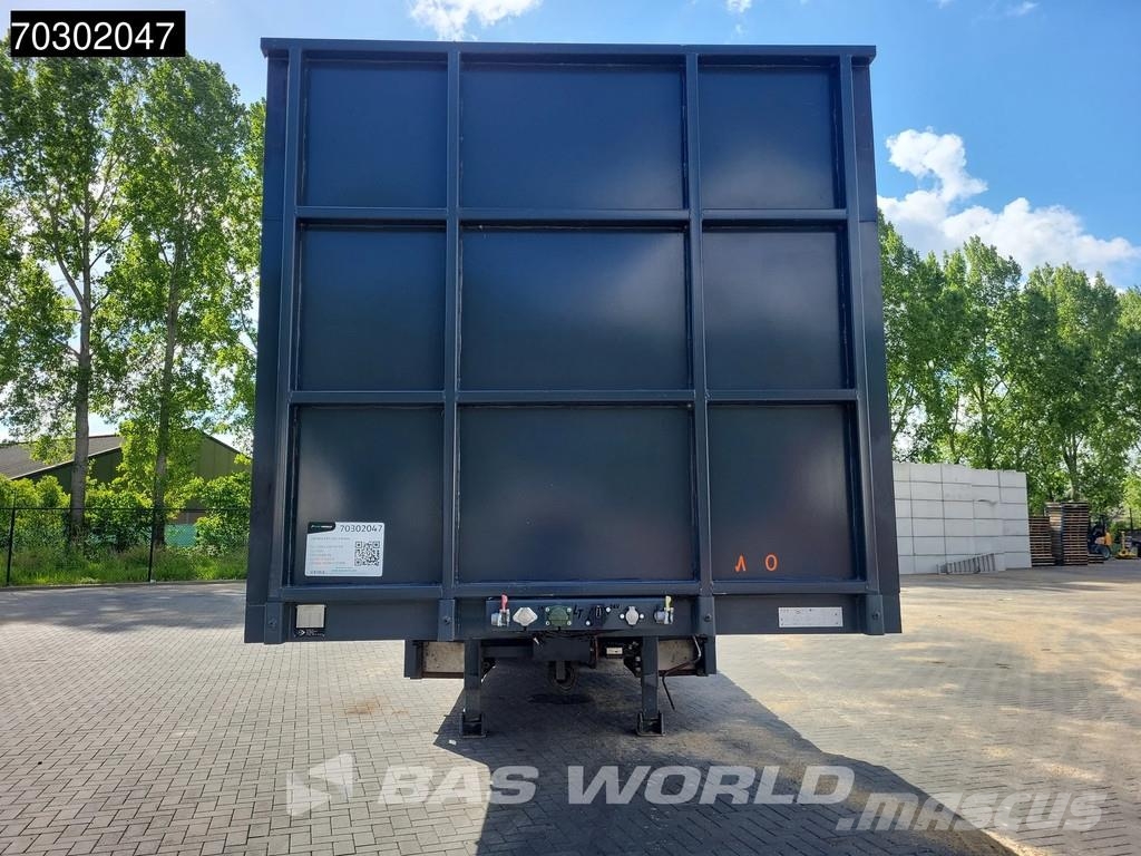 Lintrailers S3A 3 axles TUV 01/27 Extendable 650cm Lift + Stee نصف مقطورة مسطحة منخفضة