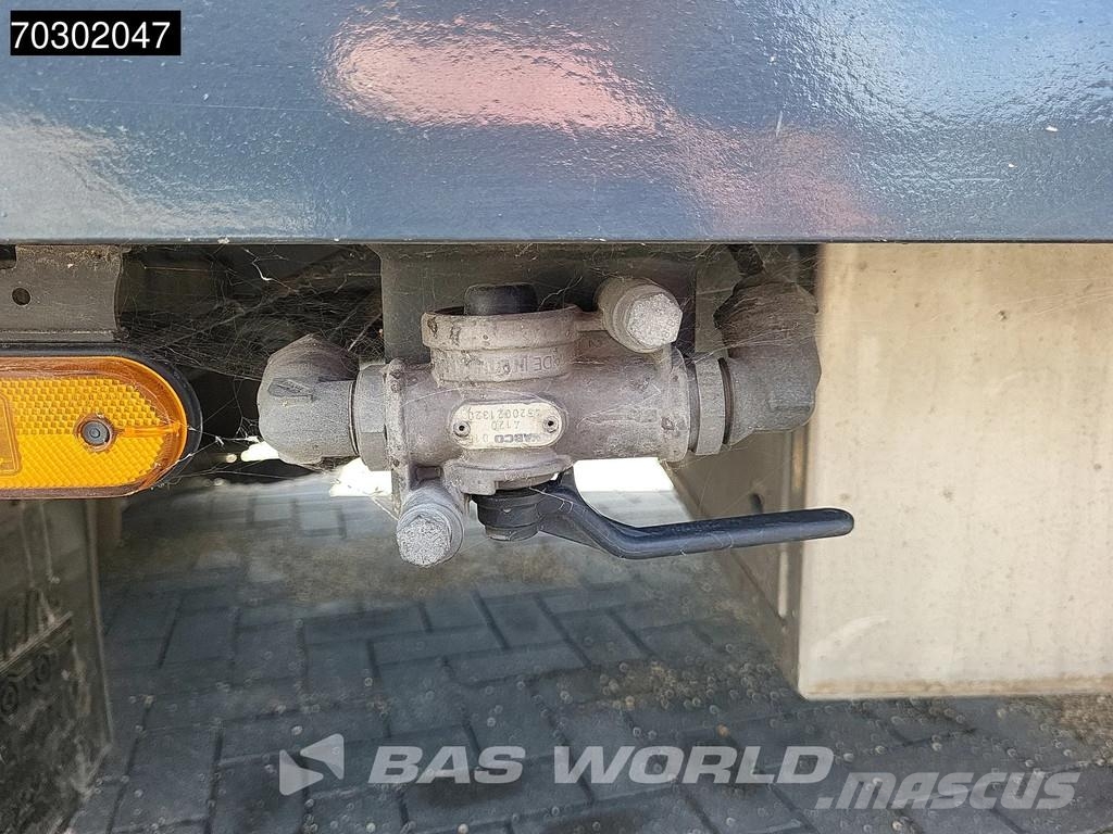 Lintrailers S3A 3 axles TUV 01/27 Extendable 650cm Lift + Stee نصف مقطورة مسطحة منخفضة