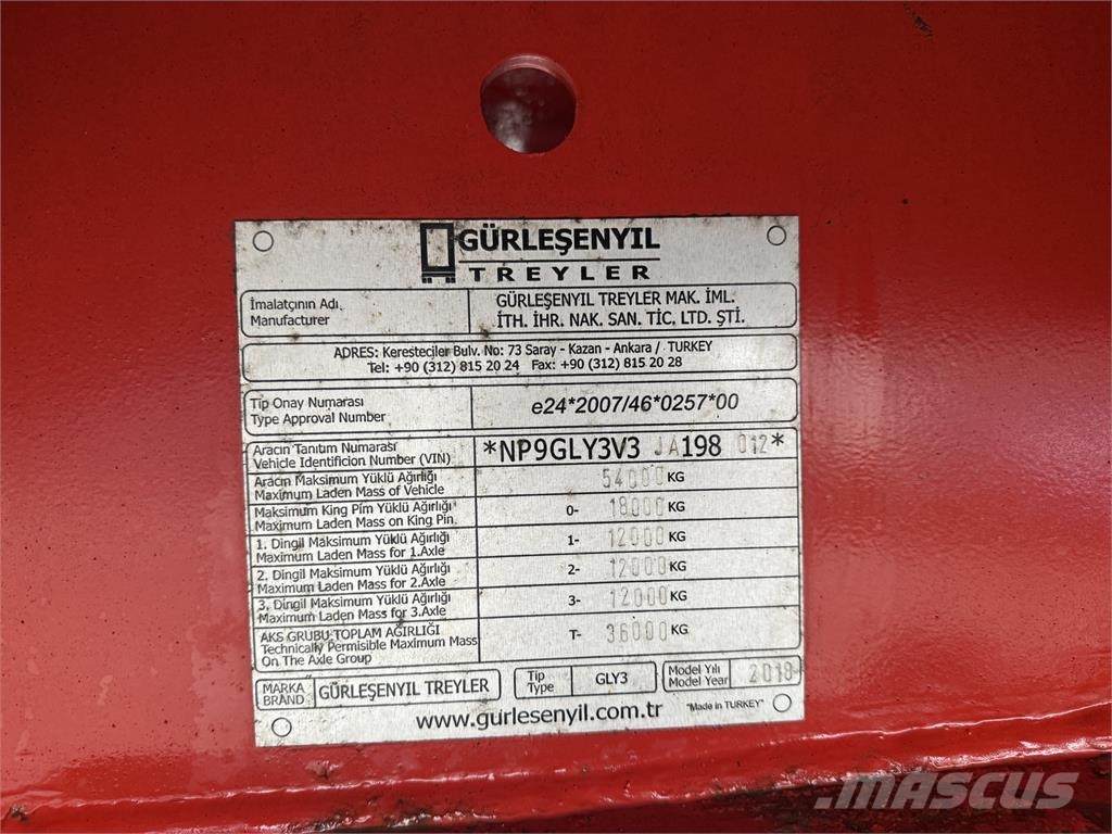 GT Semitrailer DA/29 Lowbed Low loader-semi-trailers