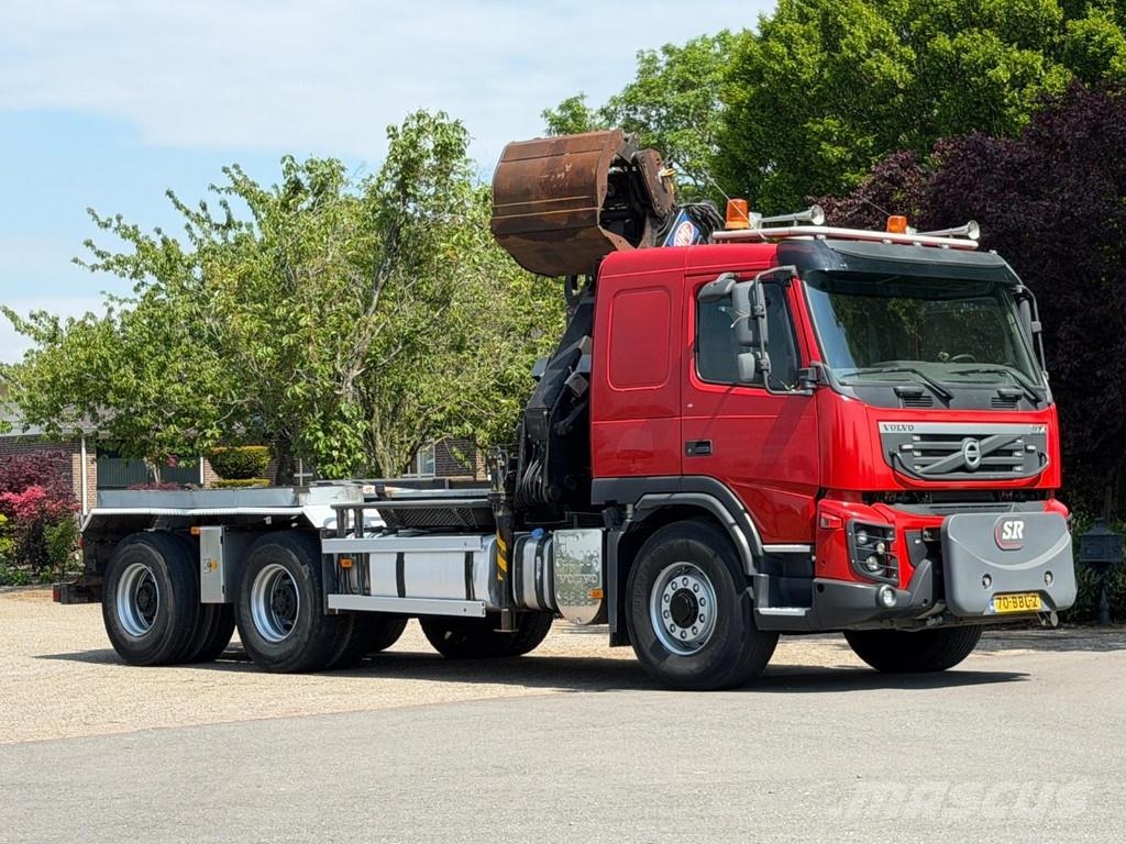 Volvo FMX 460 EEV 6X4 6x6!!WIDESPREAD!!Z-Crane-HOOK!! NL Camiones polibrazo