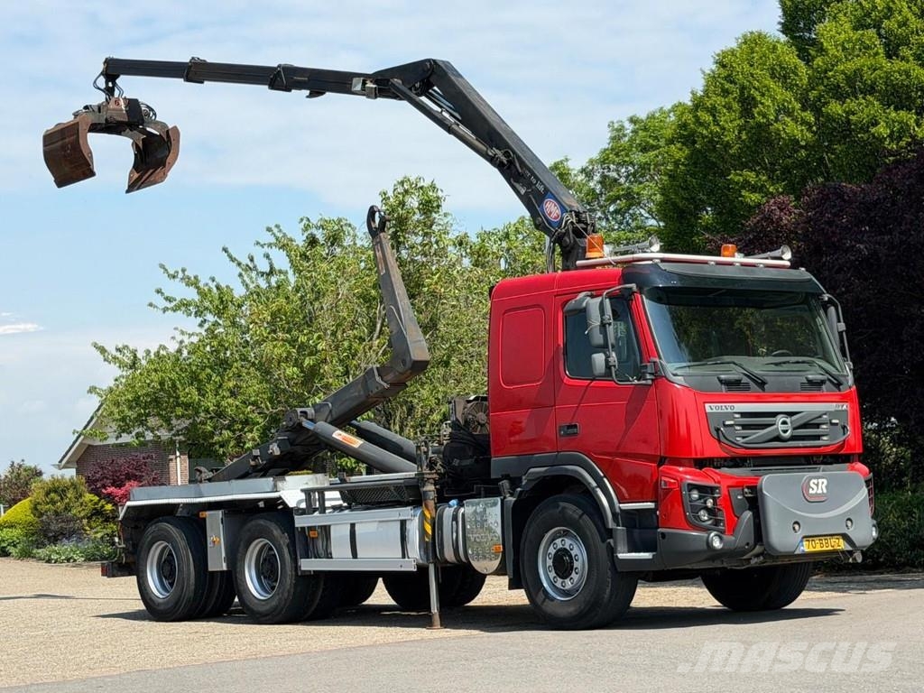 Volvo FMX 460 EEV 6X4 6x6!!WIDESPREAD!!Z-Crane-HOOK!! NL Camiones polibrazo