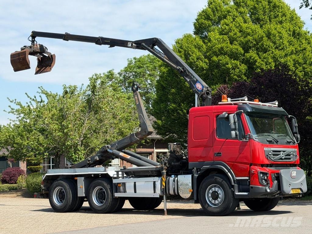 Volvo FMX 460 EEV 6X4 6x6!!WIDESPREAD!!Z-Crane-HOOK!! NL Camiones polibrazo