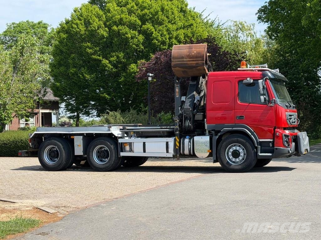 Volvo FMX 460 EEV 6X4 6x6!!WIDESPREAD!!Z-Crane-HOOK!! NL Camiones polibrazo