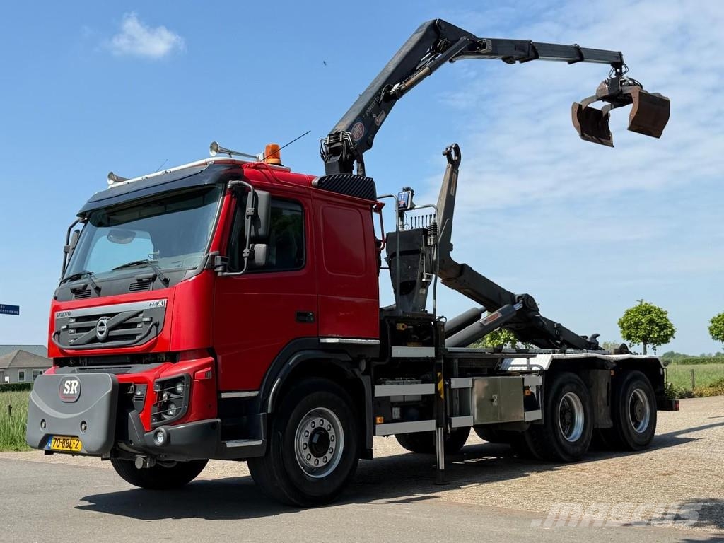Volvo FMX 460 EEV 6X4 6x6!!WIDESPREAD!!Z-Crane-HOOK!! NL Camiones polibrazo