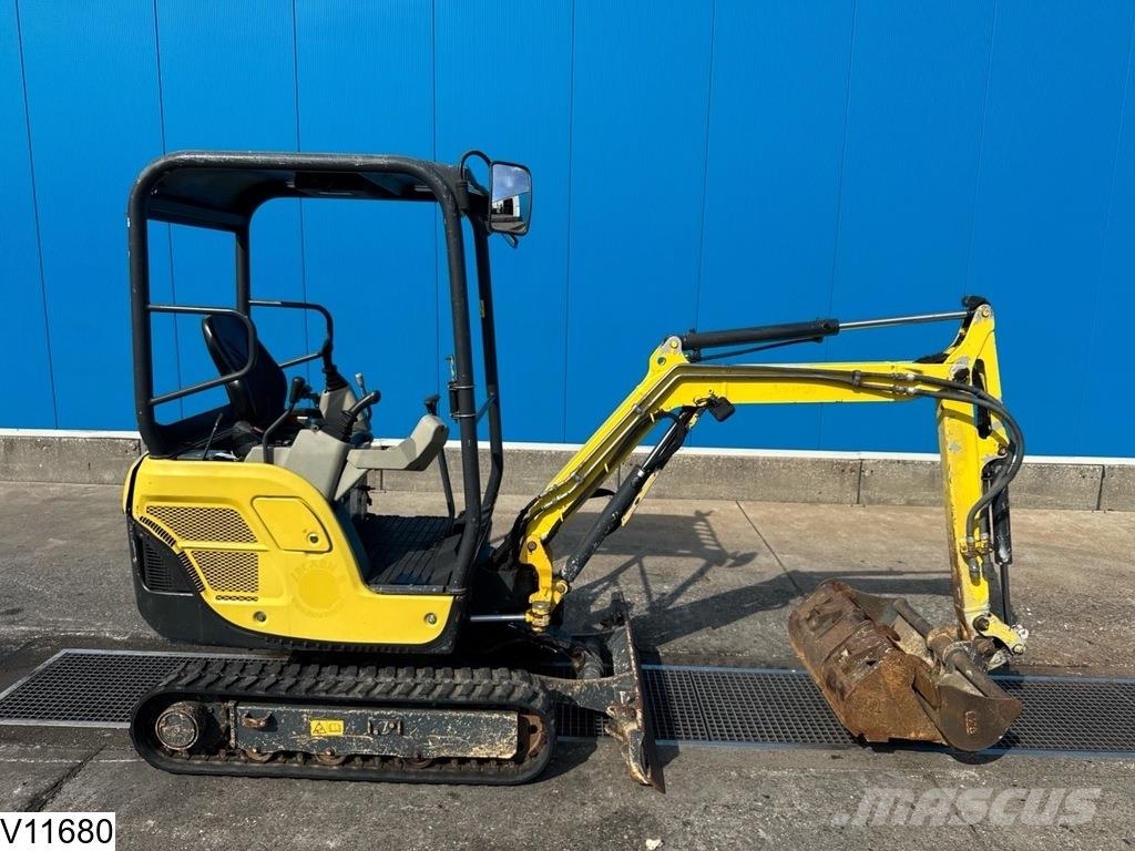 Yanmar SV18 3350 hr, 2015, 9,5 kW Minigraafmachines < 7t
