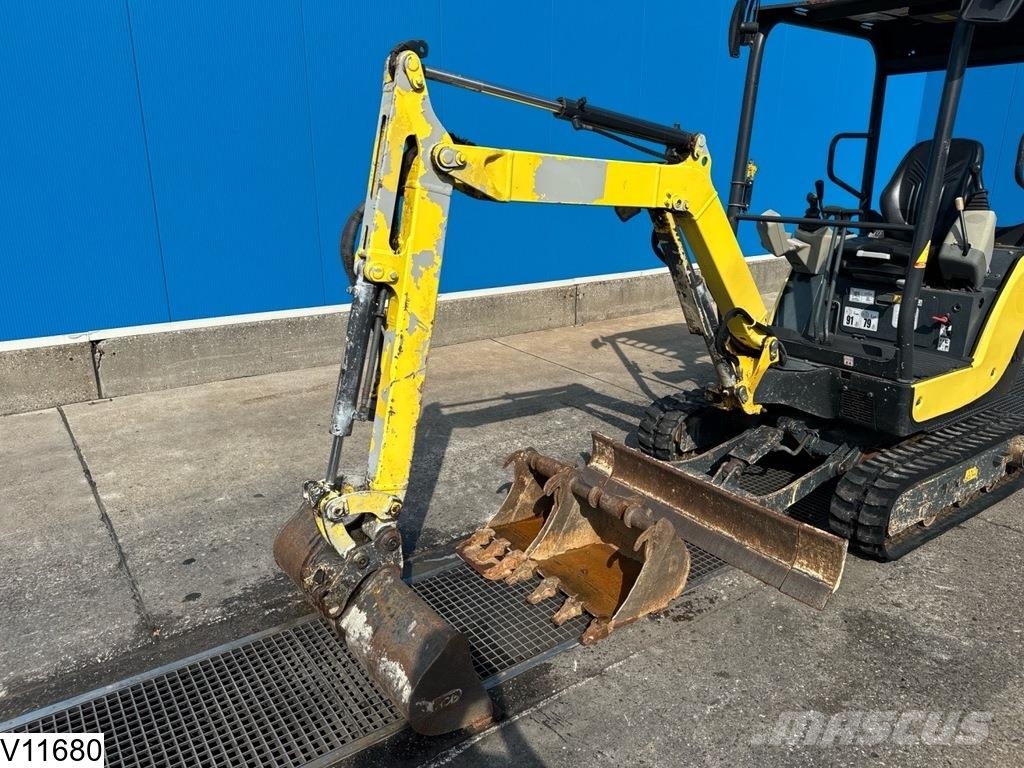 Yanmar SV18 3350 hr, 2015, 9,5 kW Minigraafmachines < 7t