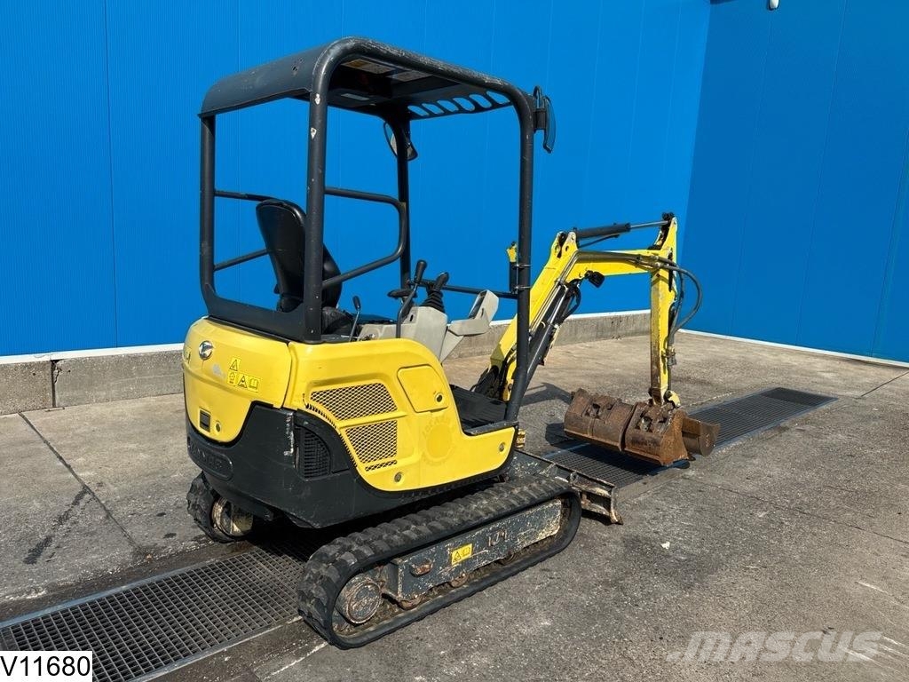 Yanmar SV18 3350 hr, 2015, 9,5 kW Minigraafmachines < 7t