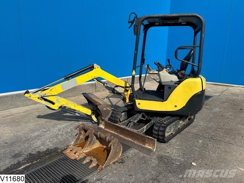 Yanmar SV18 3350 hr, 2015, 9,5 kW Minigraafmachines < 7t