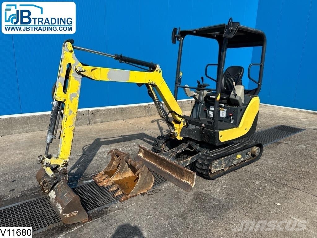 Yanmar SV18 3350 hr, 2015, 9,5 kW Minigraafmachines < 7t