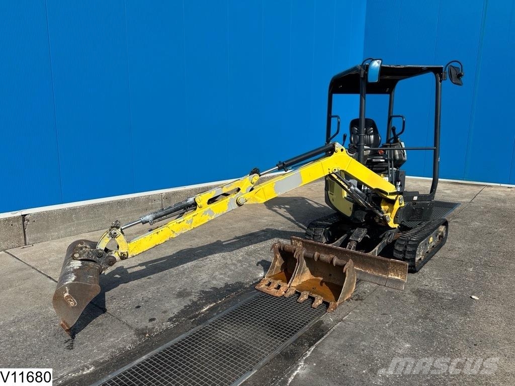 Yanmar SV18 3350 hr, 2015, 9,5 kW Minigraafmachines < 7t