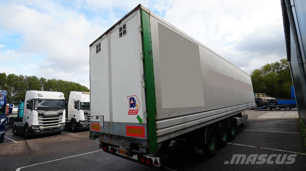 Van Hool 3 axle closed box trailer Skříňové návěsy