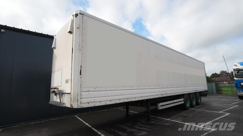 Van Hool 3 axle closed box trailer Skříňové návěsy