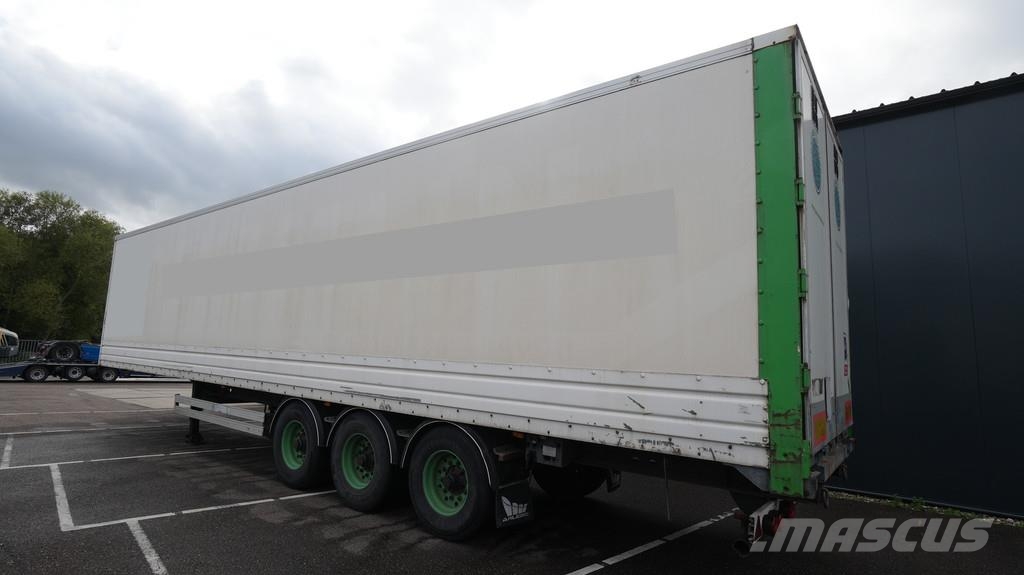 Van Hool 3 axle closed box trailer Skříňové návěsy