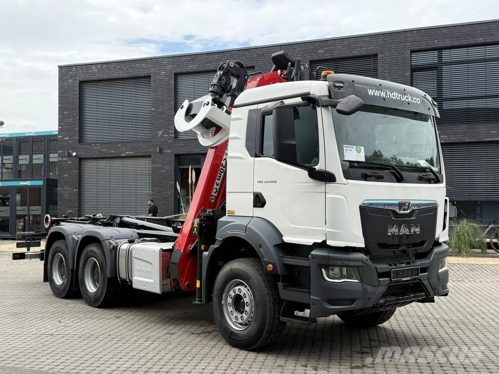 MAN TGS 33.440 MAN TGS 33.440 6x4 Epsilon 170Z MultiLi Hook lift trucks