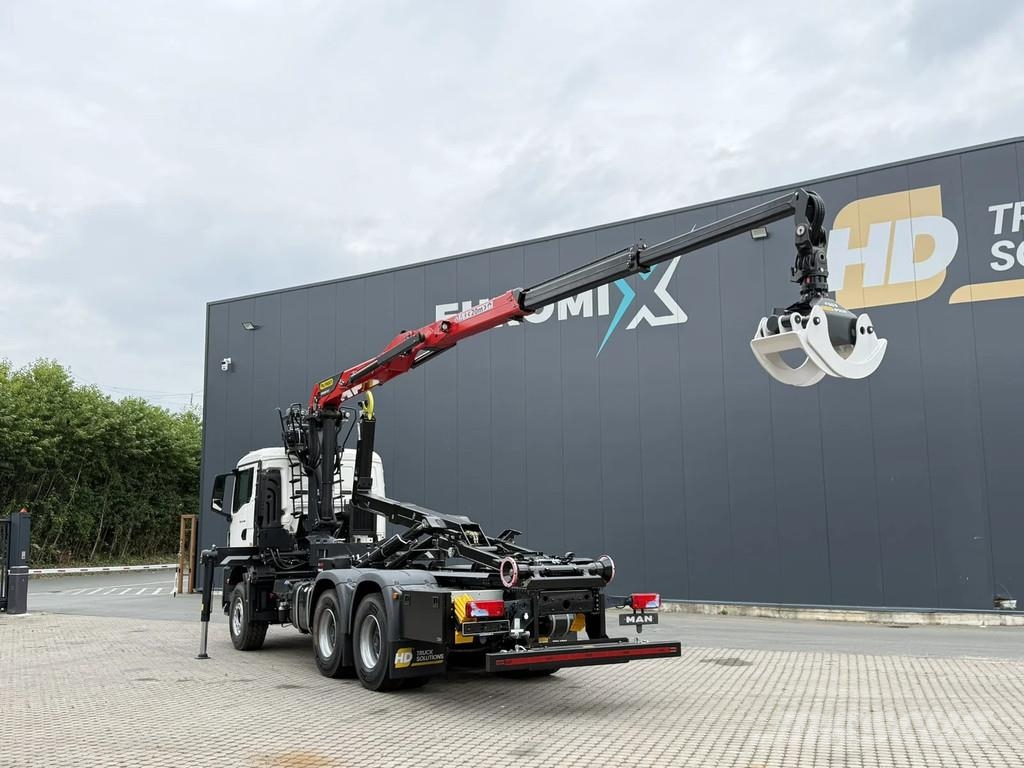MAN TGS 33.440 MAN TGS 33.440 6x4 Epsilon 170Z MultiLi شاحنات الرافعات الخطافية