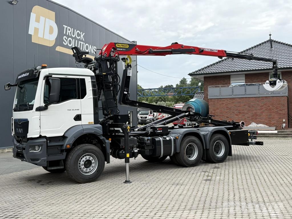 MAN TGS 33.440 MAN TGS 33.440 6x4 Epsilon 170Z MultiLi Hook lift trucks