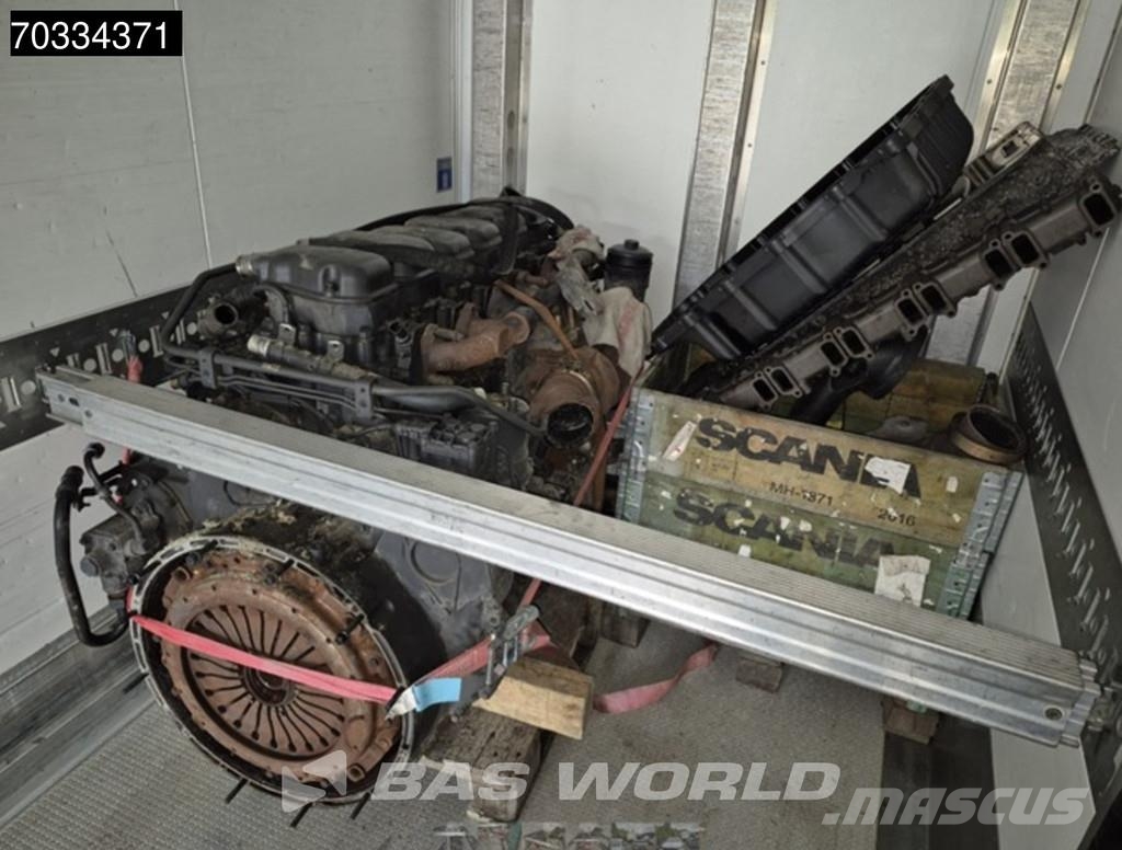 Scania G410 6X2 BROKEN ENGINE! NOT DRIVEABLE Frigoblock F شاحنات بدرجة حرارة قابلة للضبط