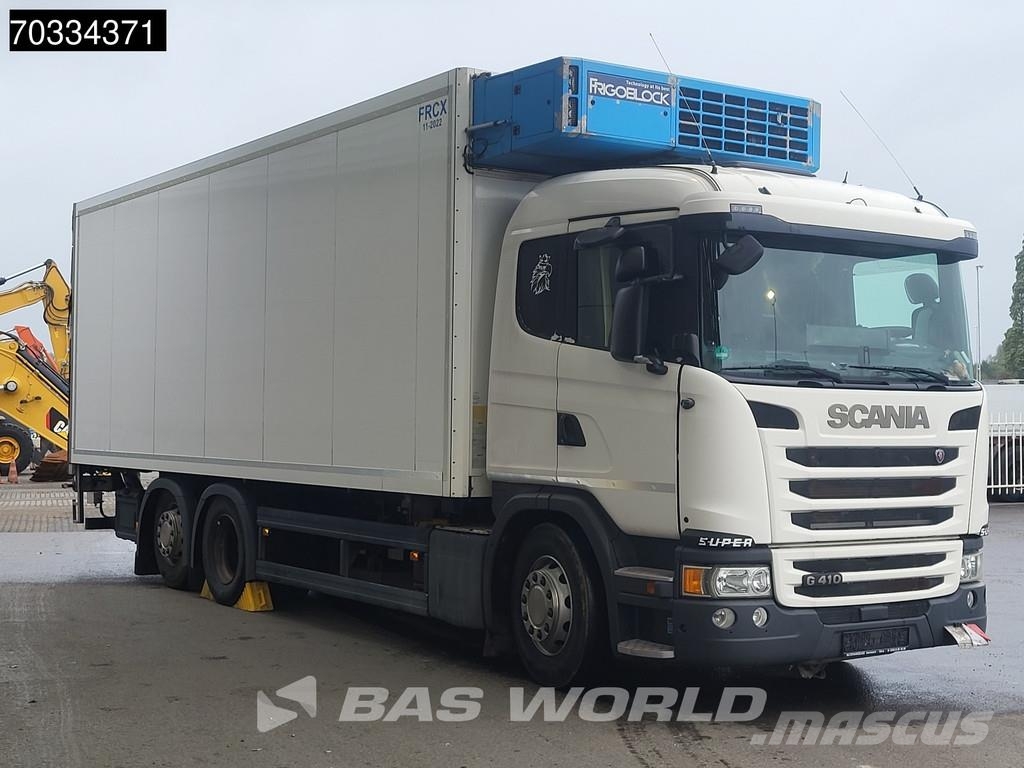 Scania G410 6X2 BROKEN ENGINE! NOT DRIVEABLE Frigoblock F Kylmä-/Lämpökori kuorma-autot
