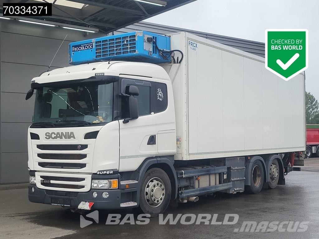 Scania G410 6X2 BROKEN ENGINE! NOT DRIVEABLE Frigoblock F شاحنات بدرجة حرارة قابلة للضبط