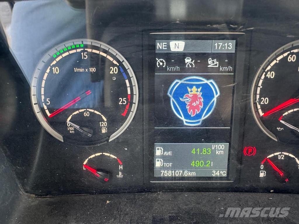 Scania R490 6X2 EURO 6 + RETARDER + BIG AXLE Camiones tractor