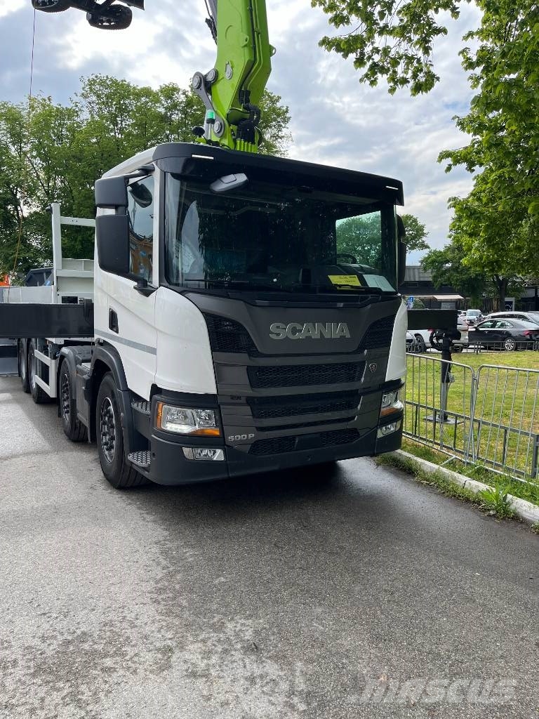 Scania P 500 Camiones grúa