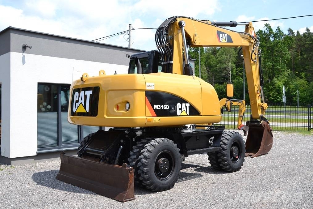 CAT M 316 D Ratiniai ekskavatoriai