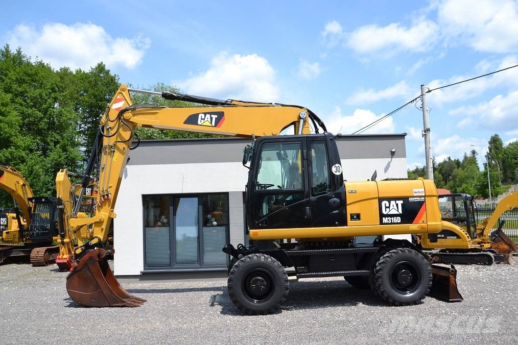 CAT M 316 D Ratiniai ekskavatoriai