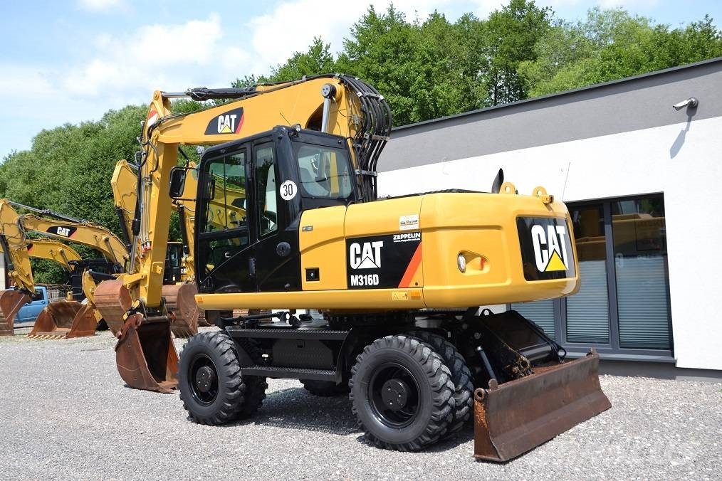 CAT M 316 D Ratiniai ekskavatoriai
