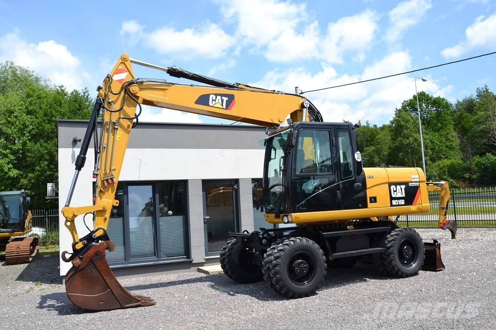 CAT M 316 D Ratiniai ekskavatoriai