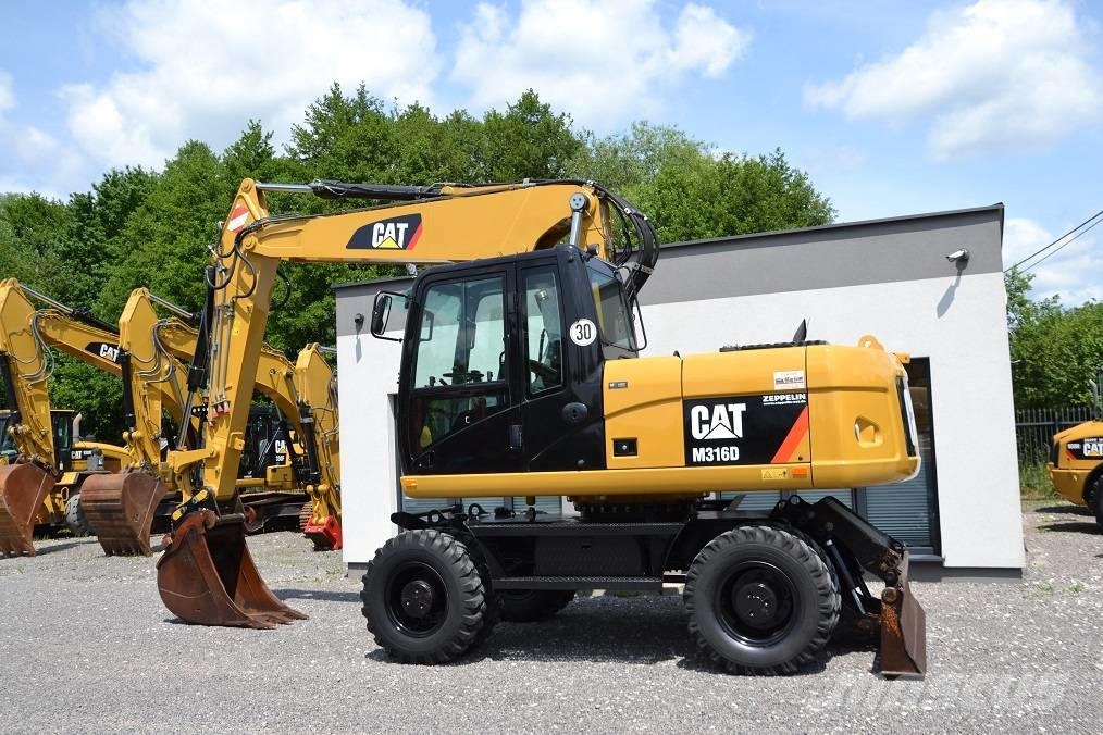 CAT M 316 D Ratiniai ekskavatoriai