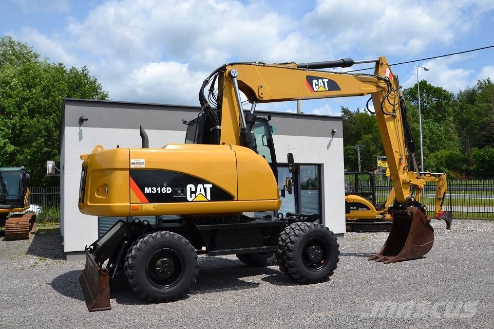 CAT M 316 D Ratiniai ekskavatoriai