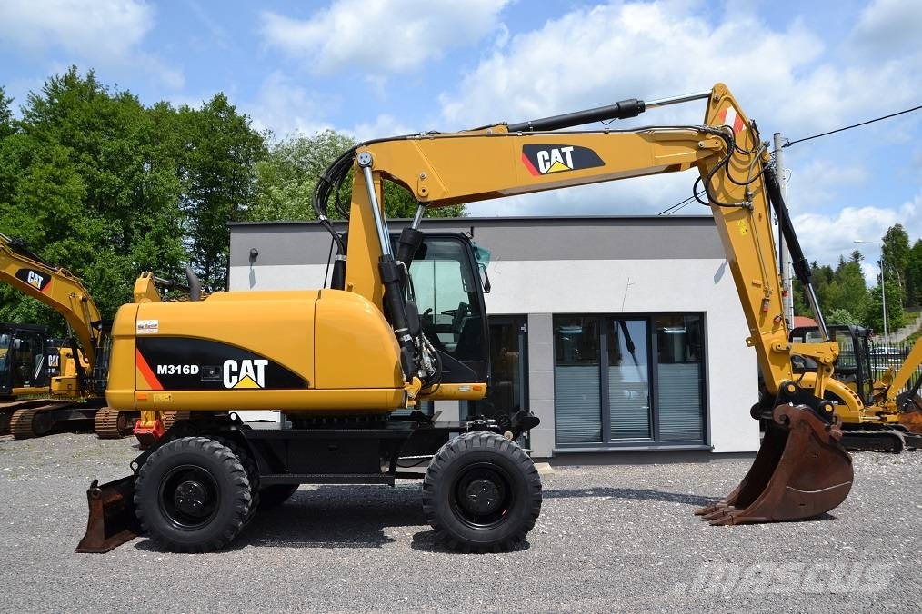 CAT M 316 D Ratiniai ekskavatoriai