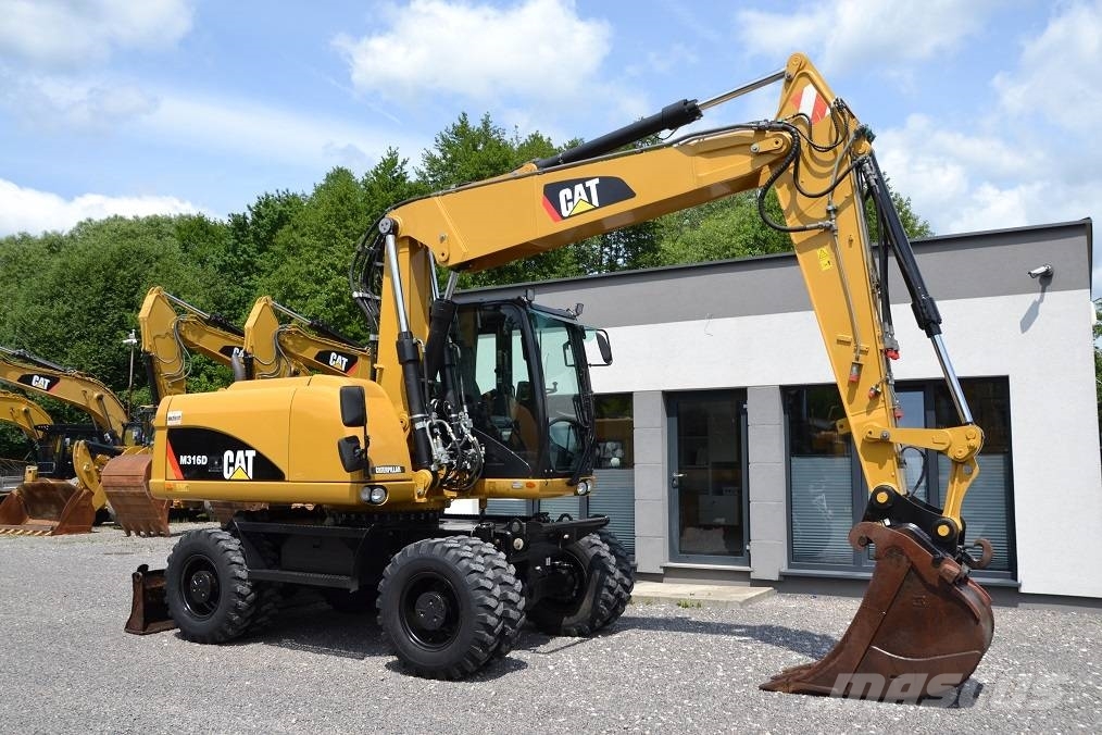 CAT M 316 D Ratiniai ekskavatoriai