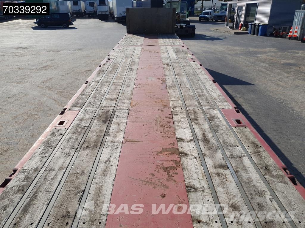 Faymonville F-S43-1AAF 3 axles Extendable Lift + Steering Axle Platós / Ponyvás félpótkocsik