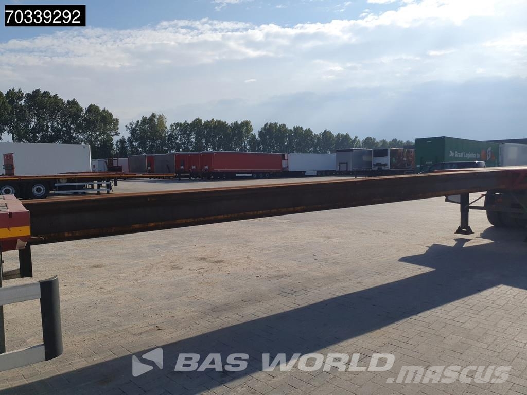 Faymonville F-S43-1AAF 3 axles Extendable Steering Axle SAF MO Poluprikolice sa otvorenim sandukom