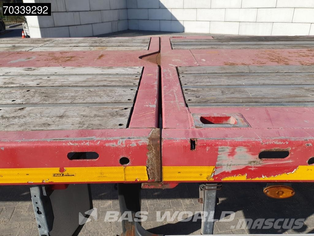 Faymonville F-S43-1AAF 3 axles Extendable Lift + Steering Axle Platós / Ponyvás félpótkocsik