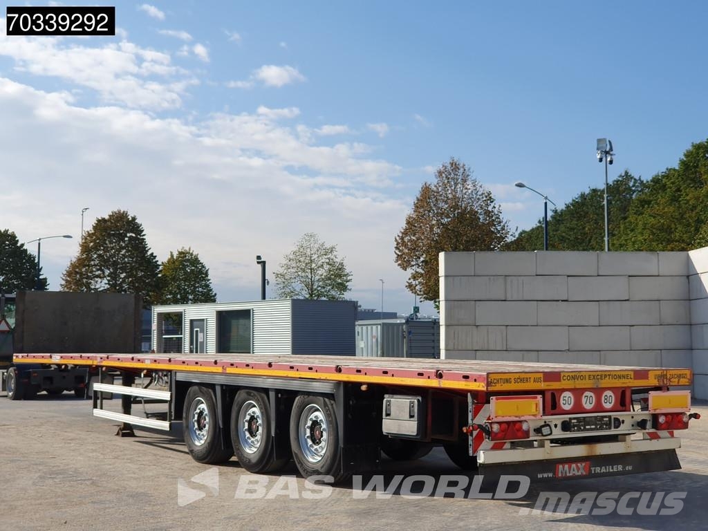 Faymonville F-S43-1AAF 3 axles Extendable Lift + Steering Axle Platós / Ponyvás félpótkocsik