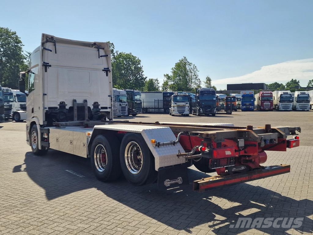 Scania R580 V8 NGS Highline 6x2 BDF - Retarder - Full air Контейнеровози