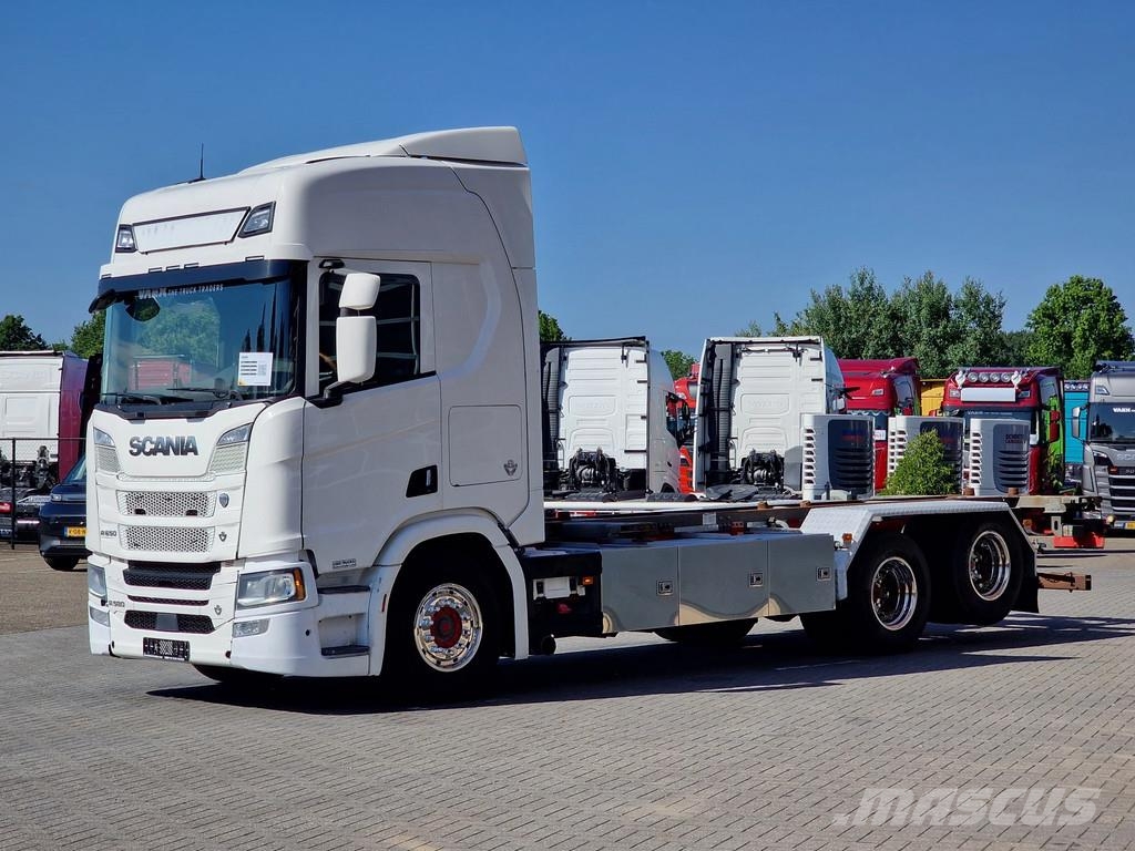 Scania R580 V8 NGS Highline 6x2 BDF - Retarder - Full air Контейнеровози