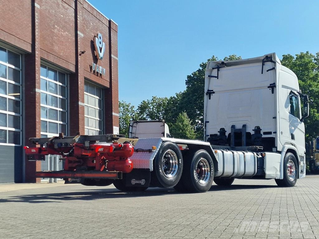 Scania R580 V8 NGS Highline 6x2 BDF - Retarder - Full air Контейнеровози