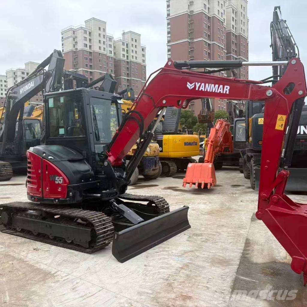 Hitachi vio55 حفارات زحافة