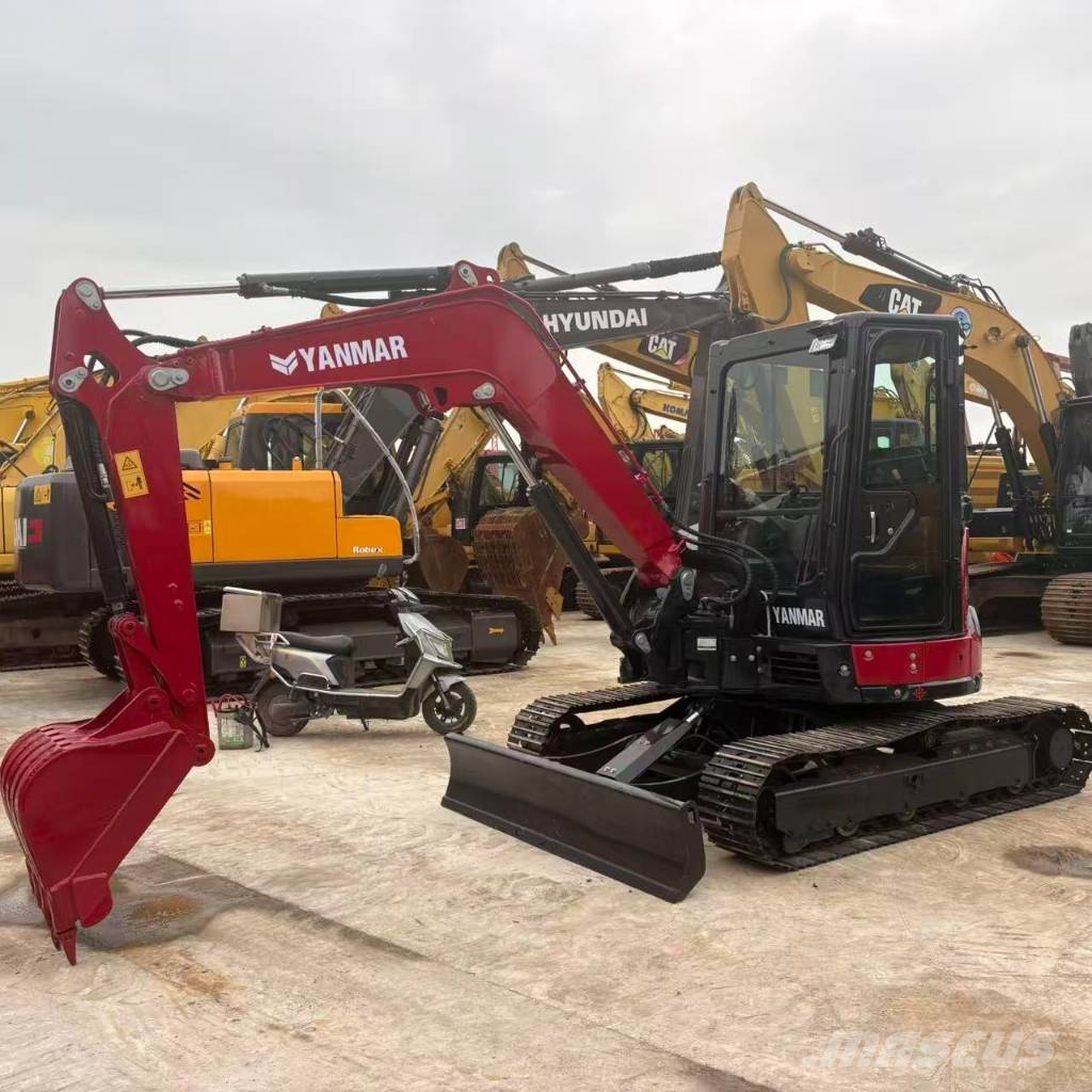 Hitachi vio55 حفارات زحافة