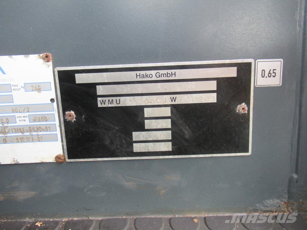 Hako Multicar M29 C EURO6 Mobilhydraulik 4WD + 4WS Kipp Tippbilar