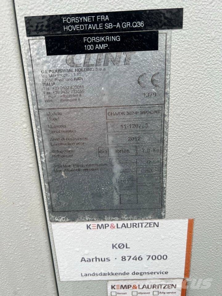Clint Kaltwassersatz 85 KW CHA/DK 302-P Equipo para calentado y descongelación