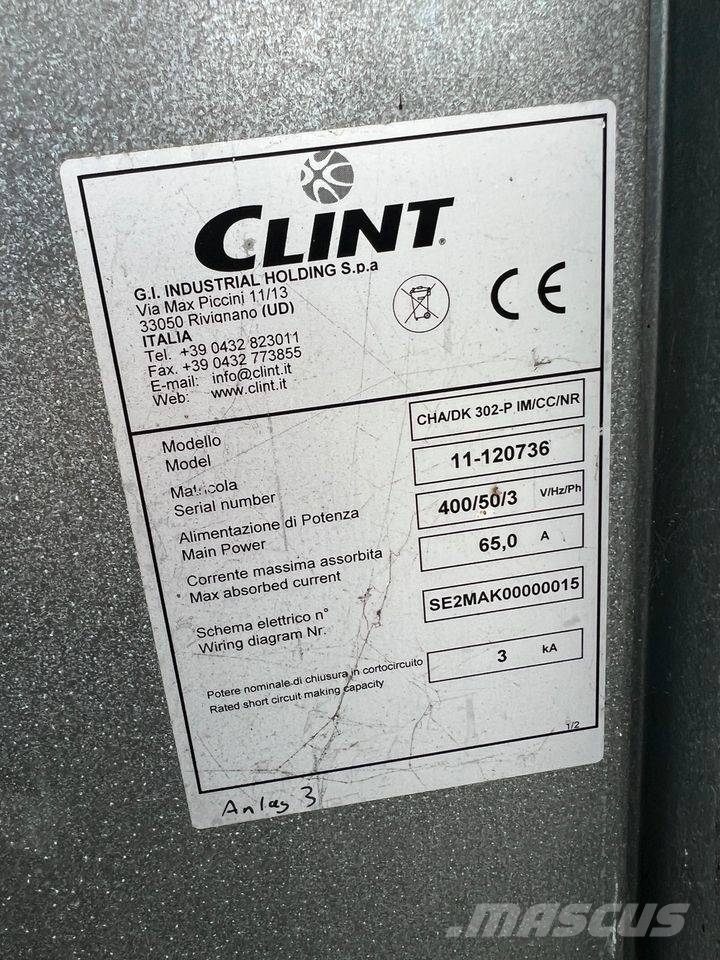 Clint Kaltwassersatz 85 KW CHA/DK 302-P Equipo para calentado y descongelación