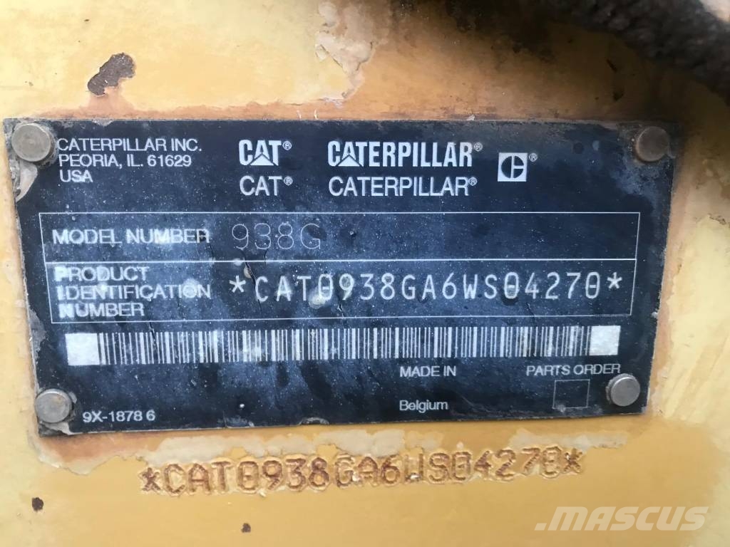 CAT 938 G Chargeuse sur pneus