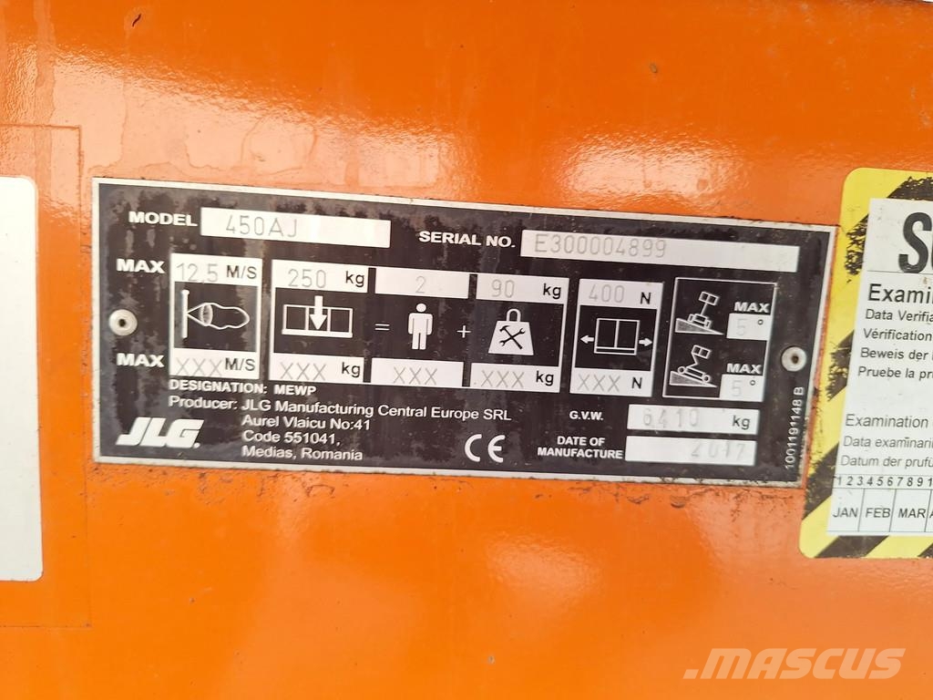 JLG 450AJ 450AJ Gelenkteleskoparbeitsbühnen